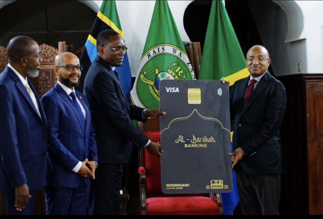 With the President of Zanzibar presenting our Card Business Preposition